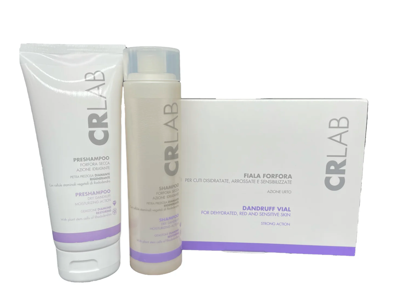 CRLAB Purple Dandruff Strong Action Kit